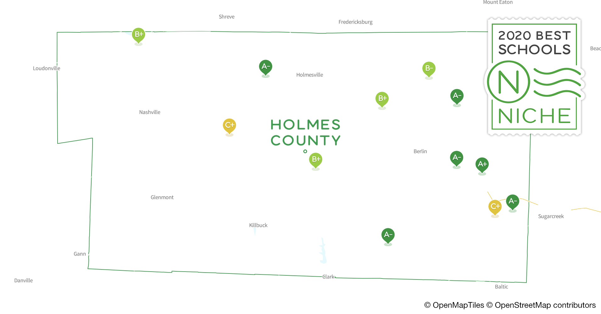 School Districts in Holmes County, OH Niche