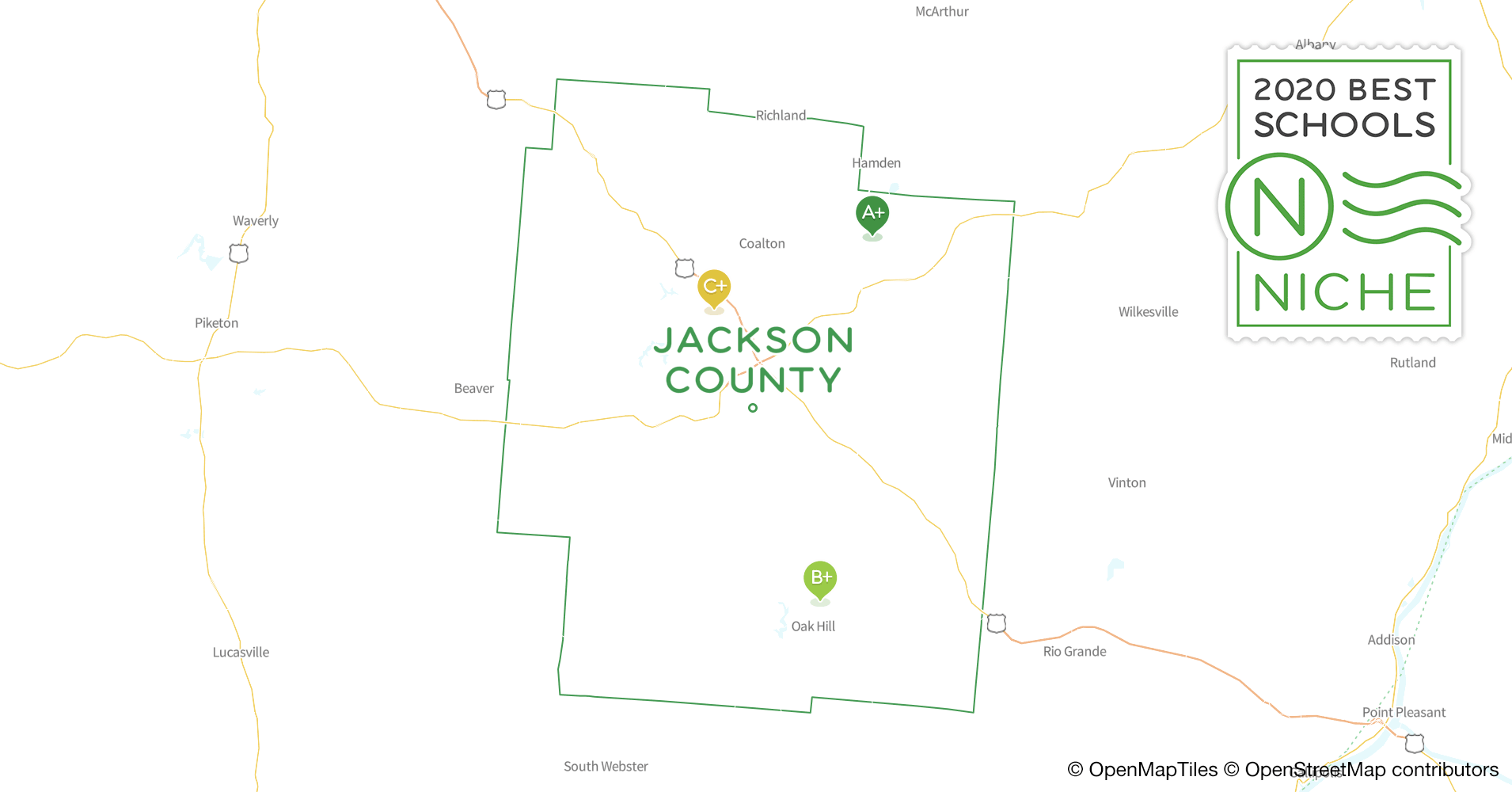 2020 Safest School Districts in Jackson County, OH Niche