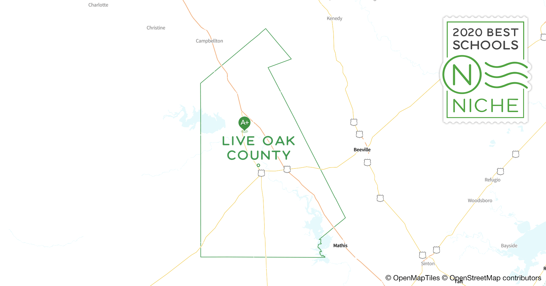 School Districts in Live Oak County, TX Niche