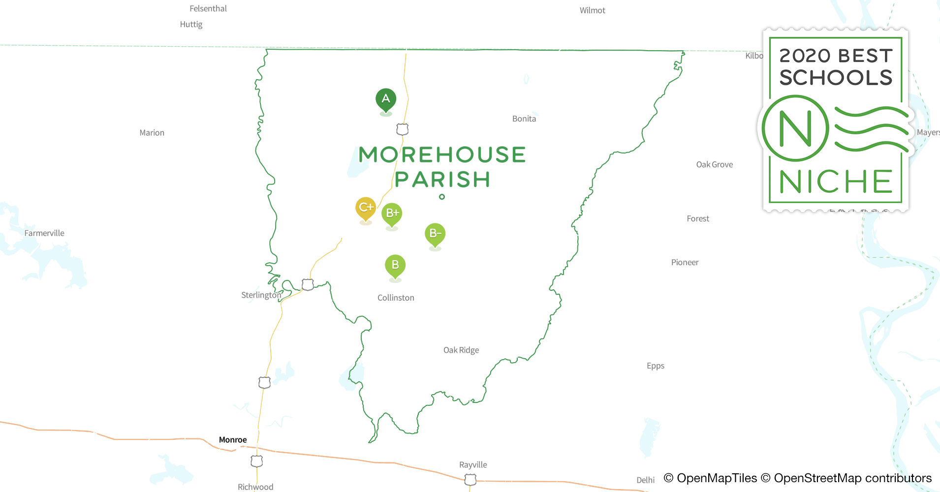 K12 Schools in Morehouse Parish, LA Niche