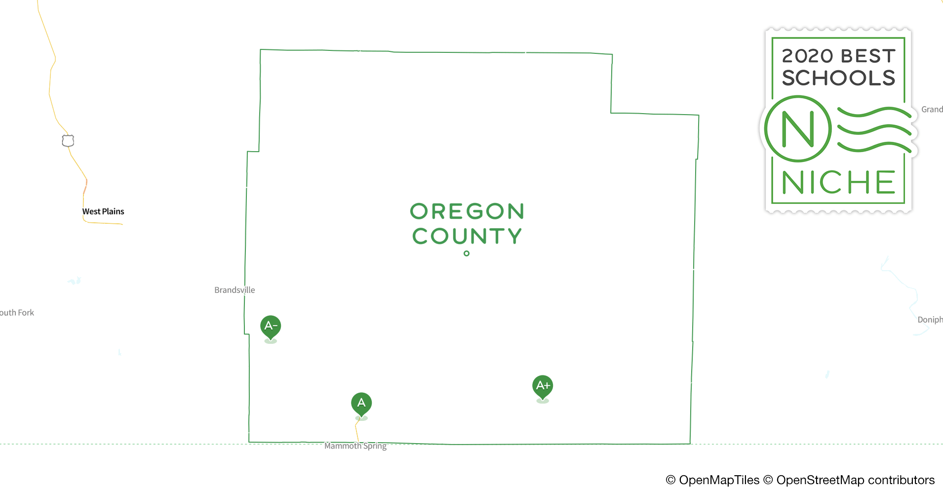 School Districts in Oregon County, MO Niche