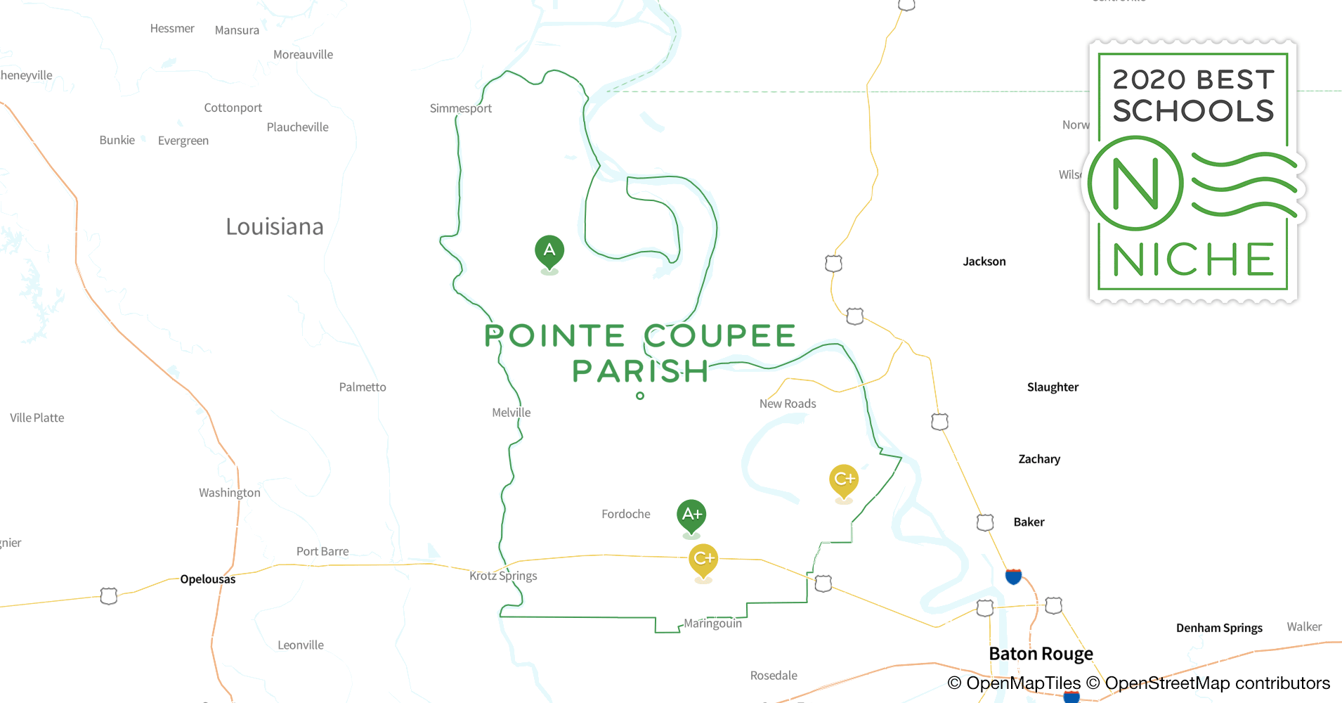 Elementary Schools in Pointe Coupee Parish, LA Niche