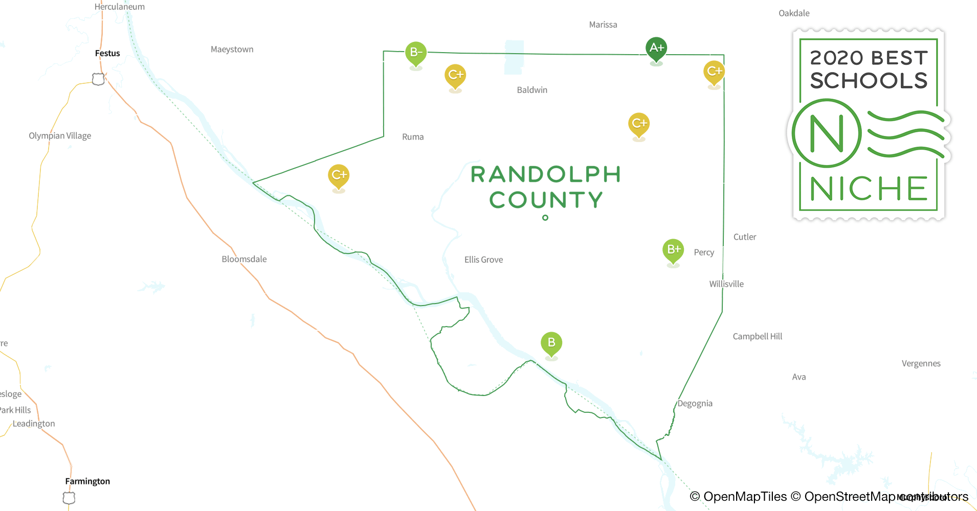 School Districts In Randolph County IL Niche