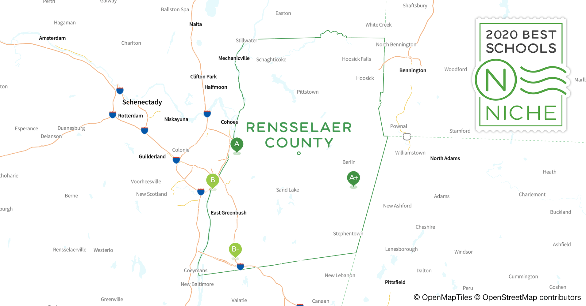 School Districts in Rensselaer County, NY Niche