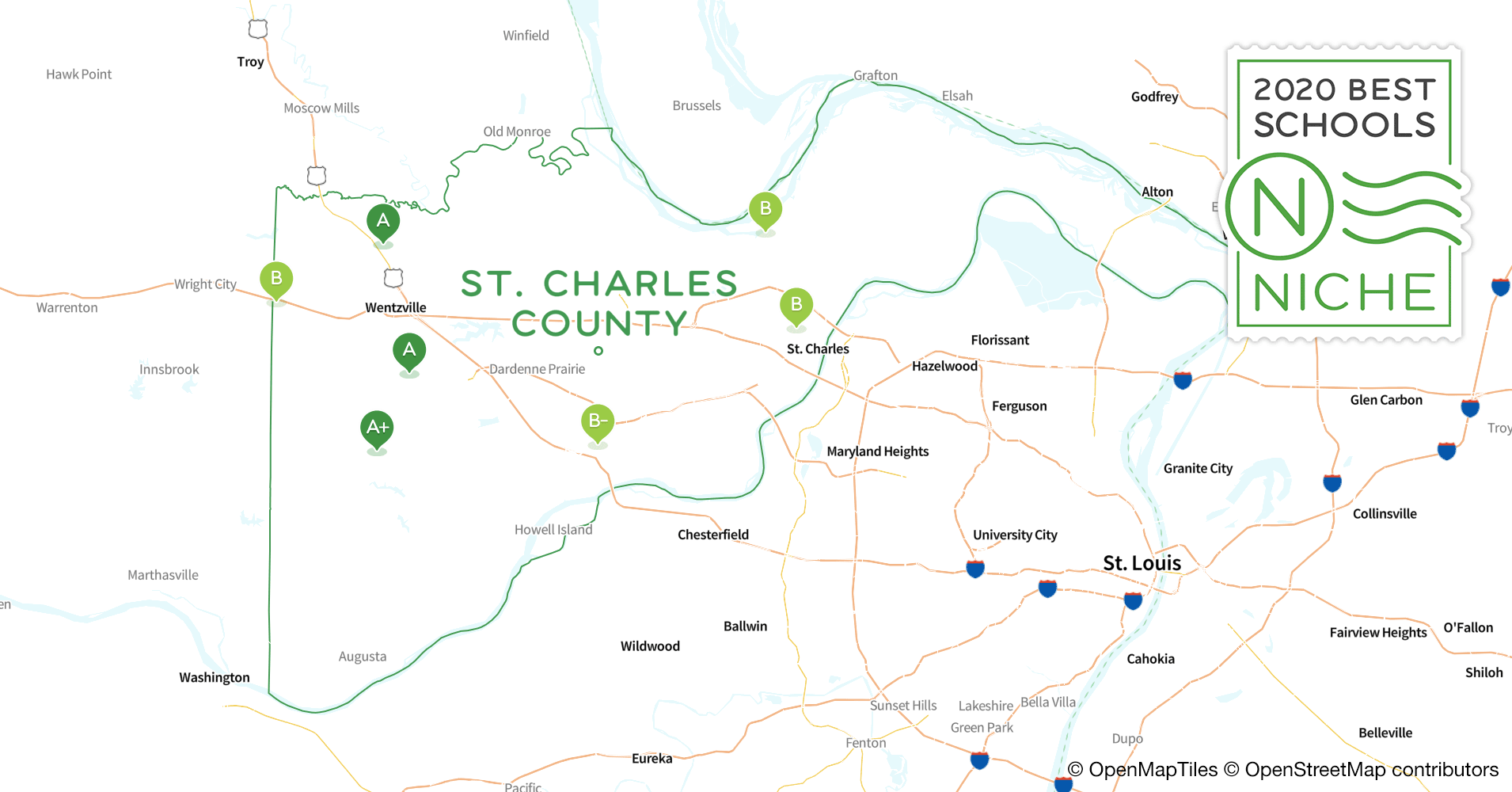 School Districts In St Charles County MO Niche