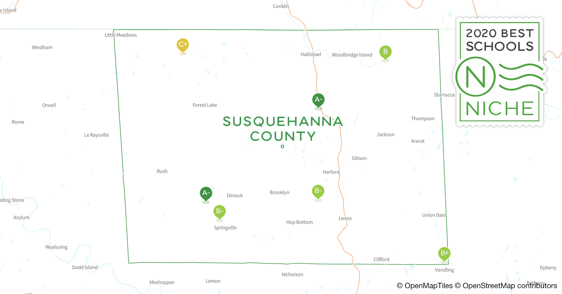School Districts in Susquehanna County, PA Niche