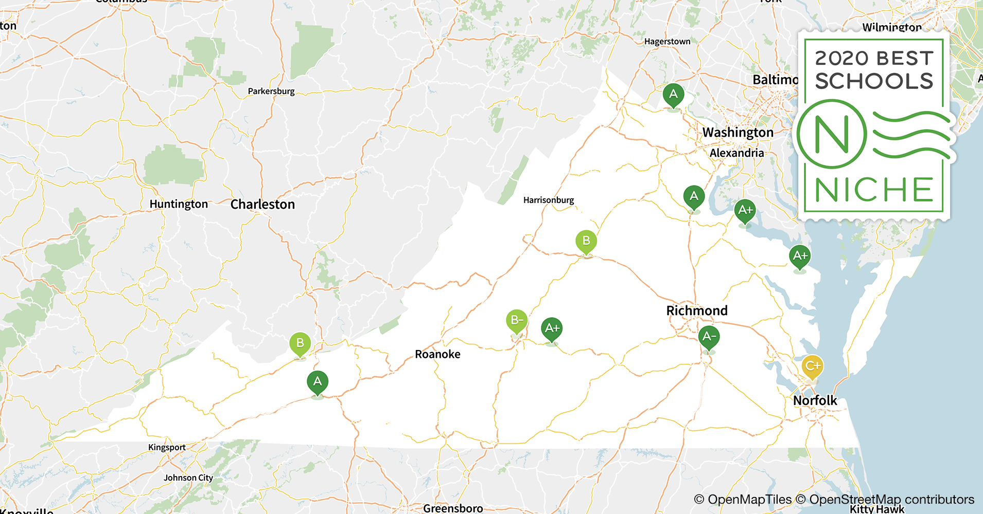 2020 Best School Districts In Virginia Niche