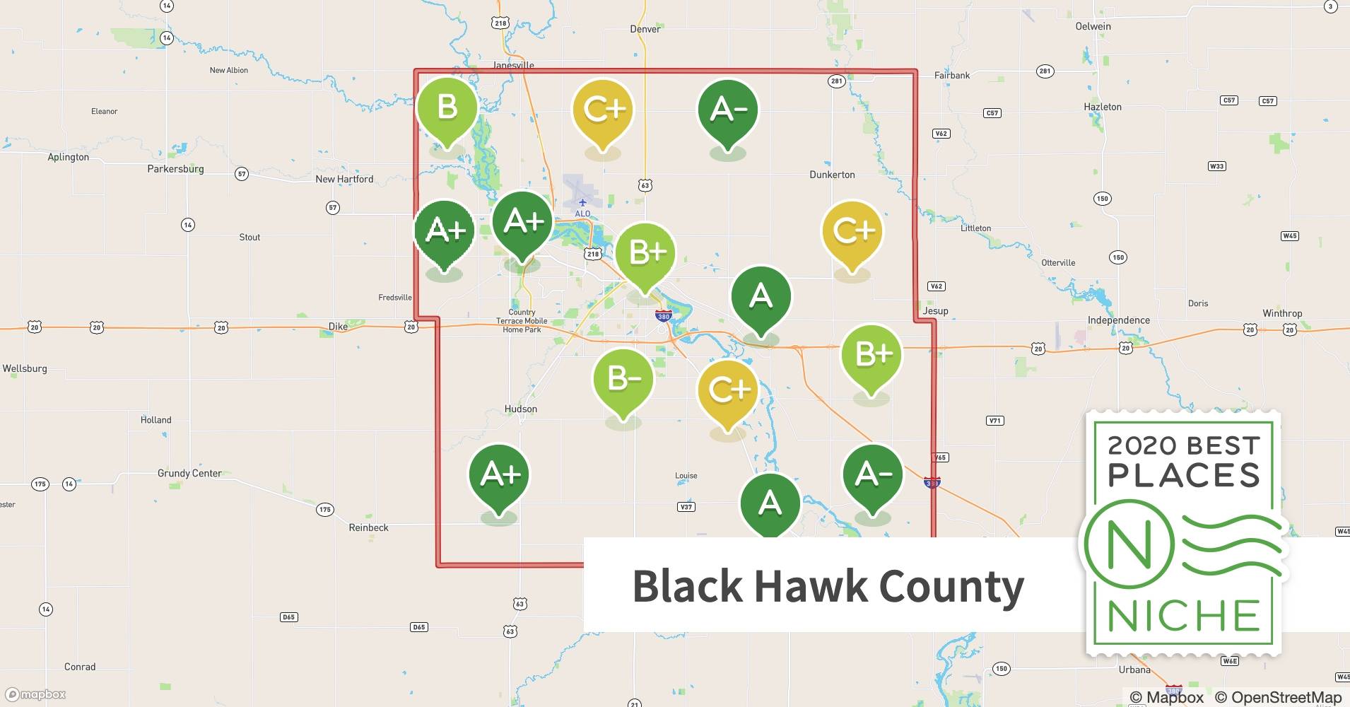 2020 Best Places to Live in Black Hawk County, IA Niche
