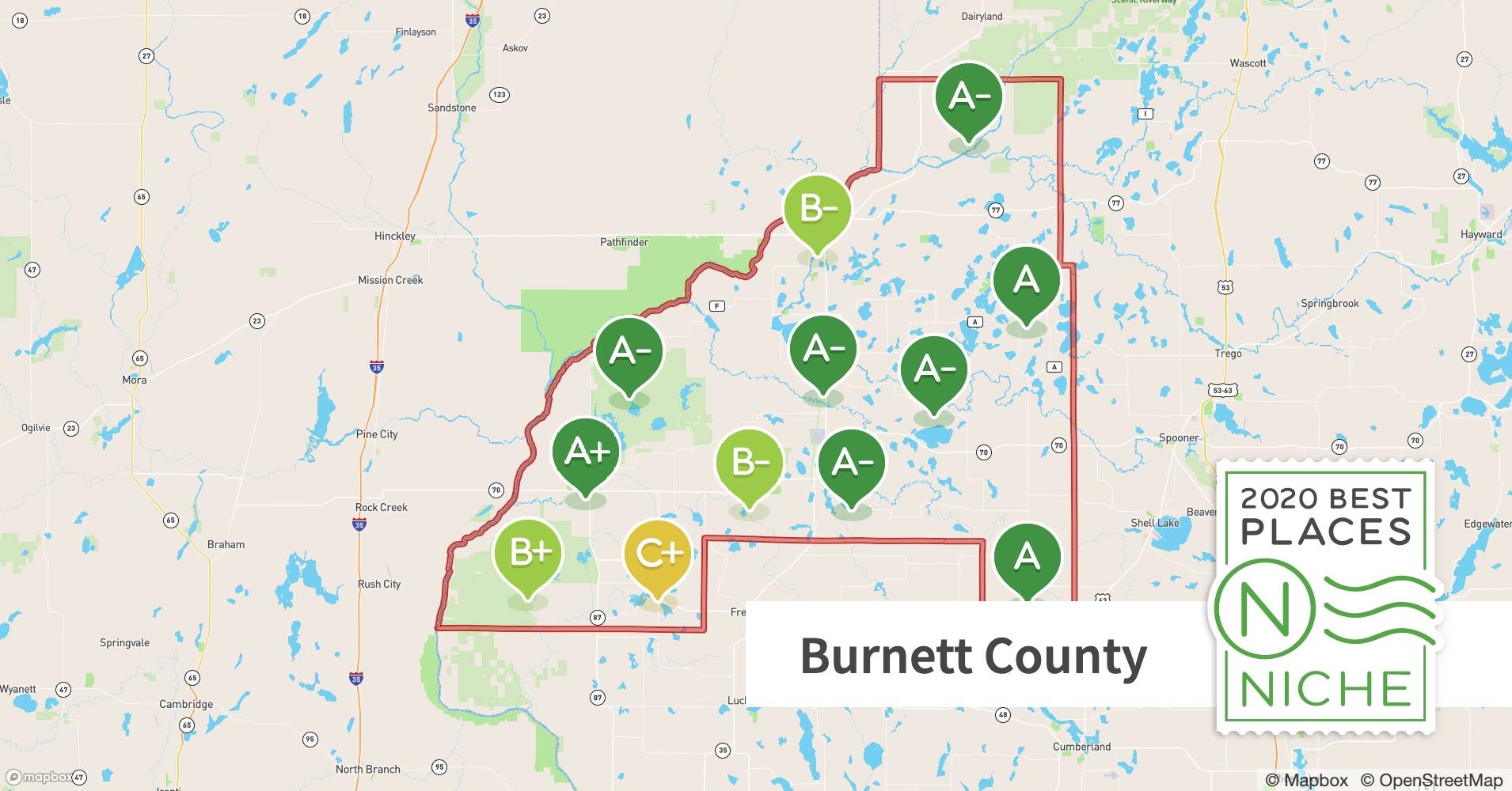 2020 Safe Places to Live in County, WI Niche
