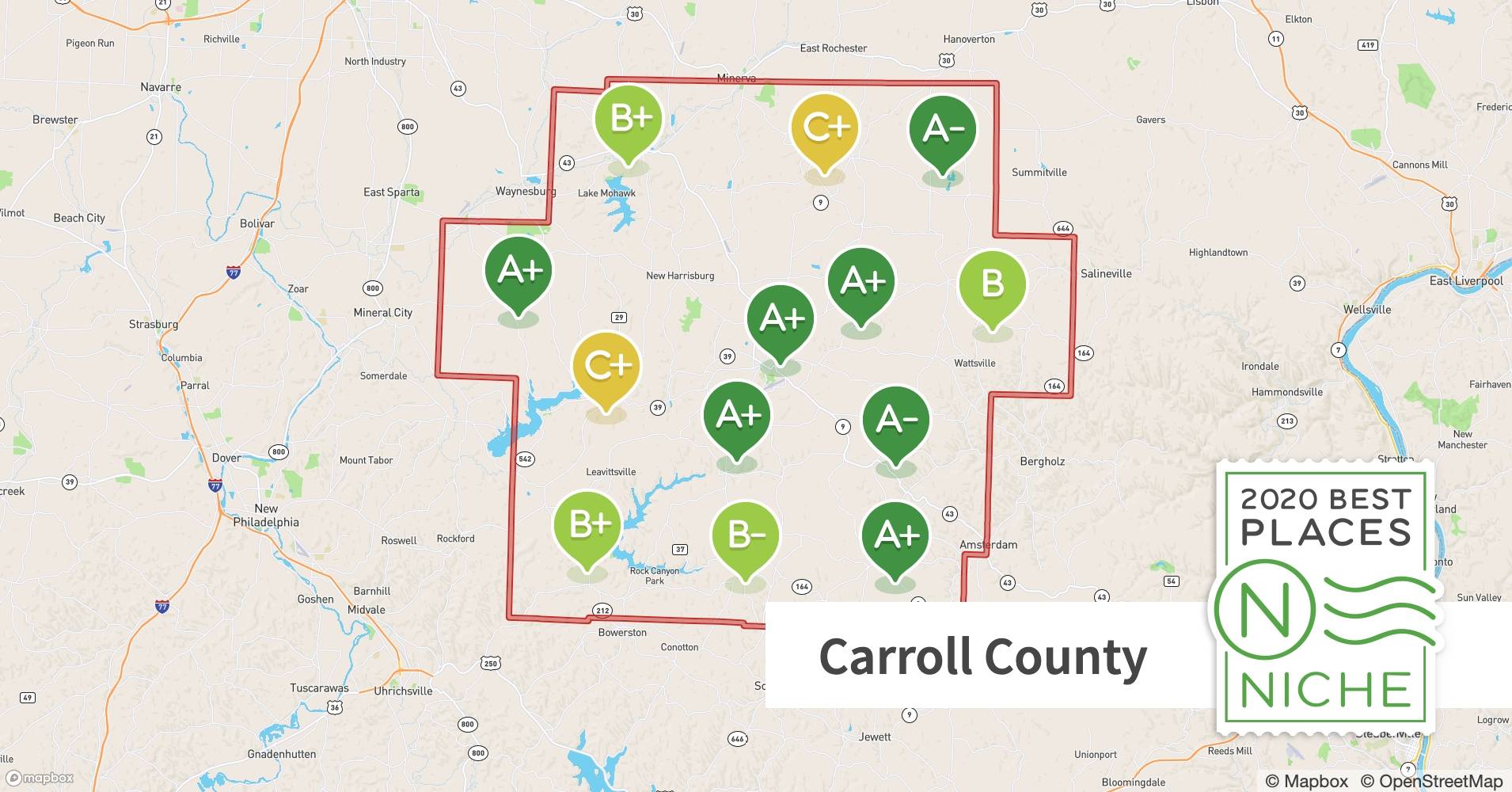 2020 Best Places to Retire in Carroll County, OH Niche
