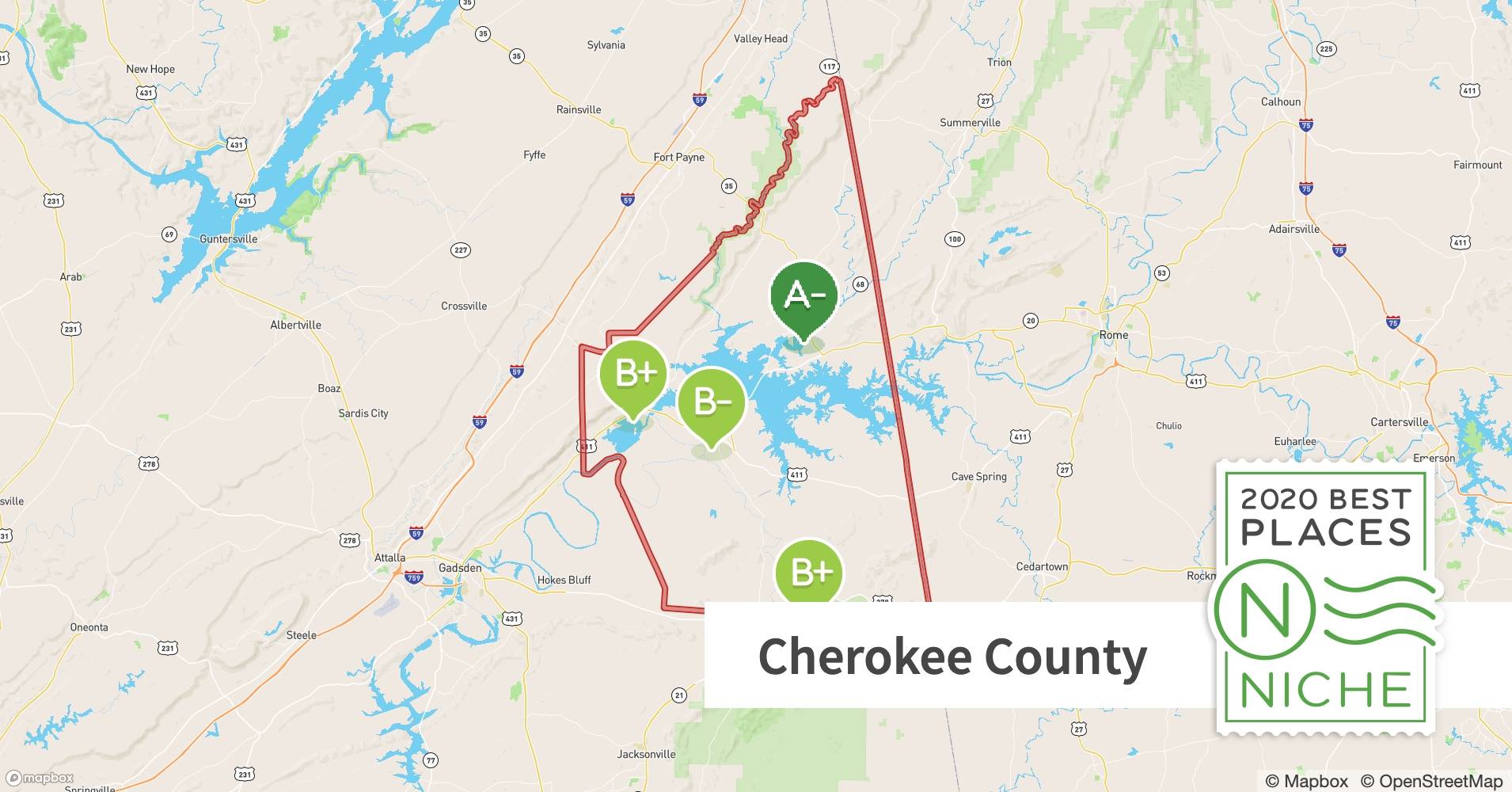 2020 Best Places to Live in Cherokee County, AL Niche