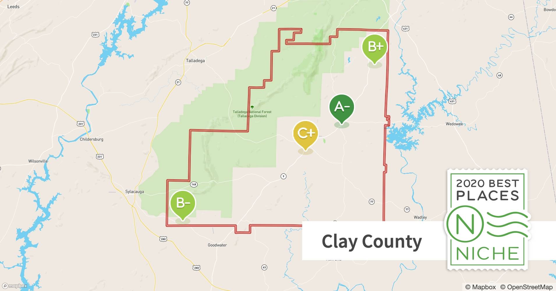 2020 Best Places to Live in Clay County, AL Niche