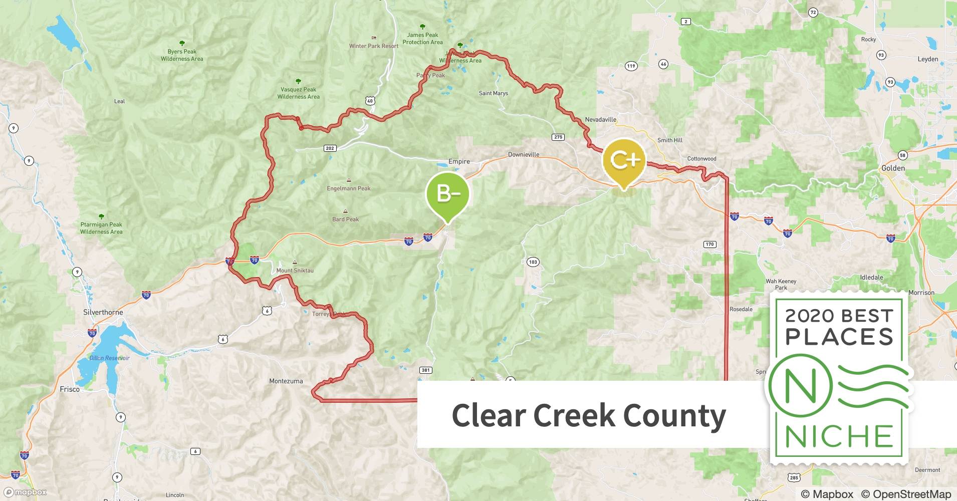 2020 Best Places to Live in Clear Creek County, CO Niche