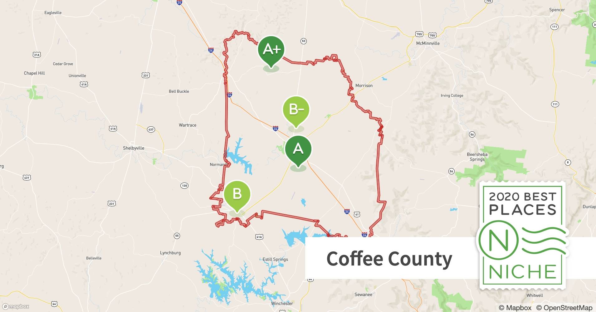 Compare Cost of Living in Coffee County, TN Niche