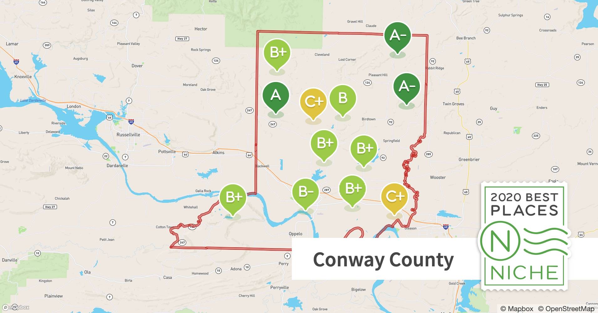 2020 Best Places to Live in Conway County, AR Niche