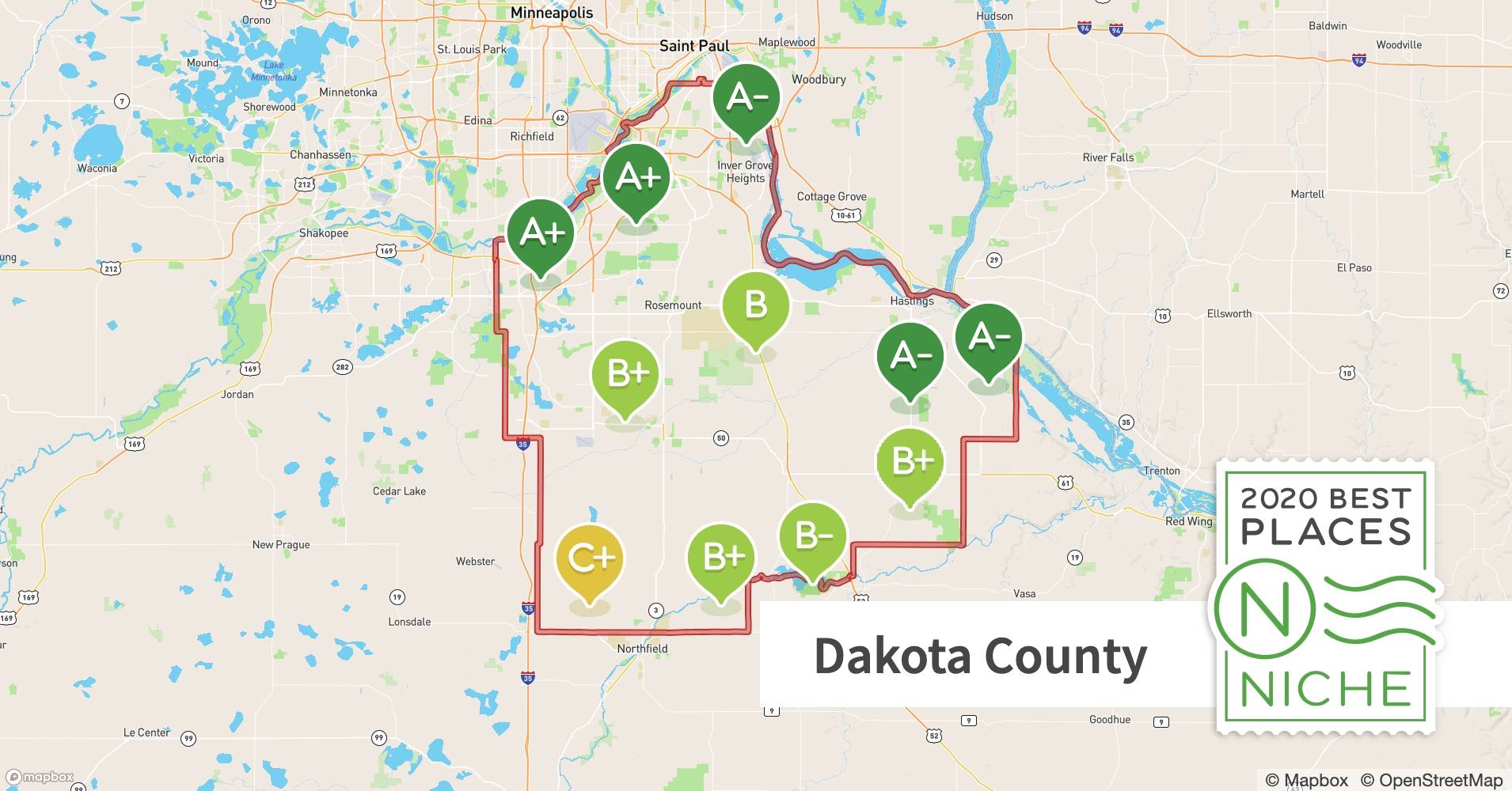 2020 Safe Places to Live in Dakota County, MN Niche