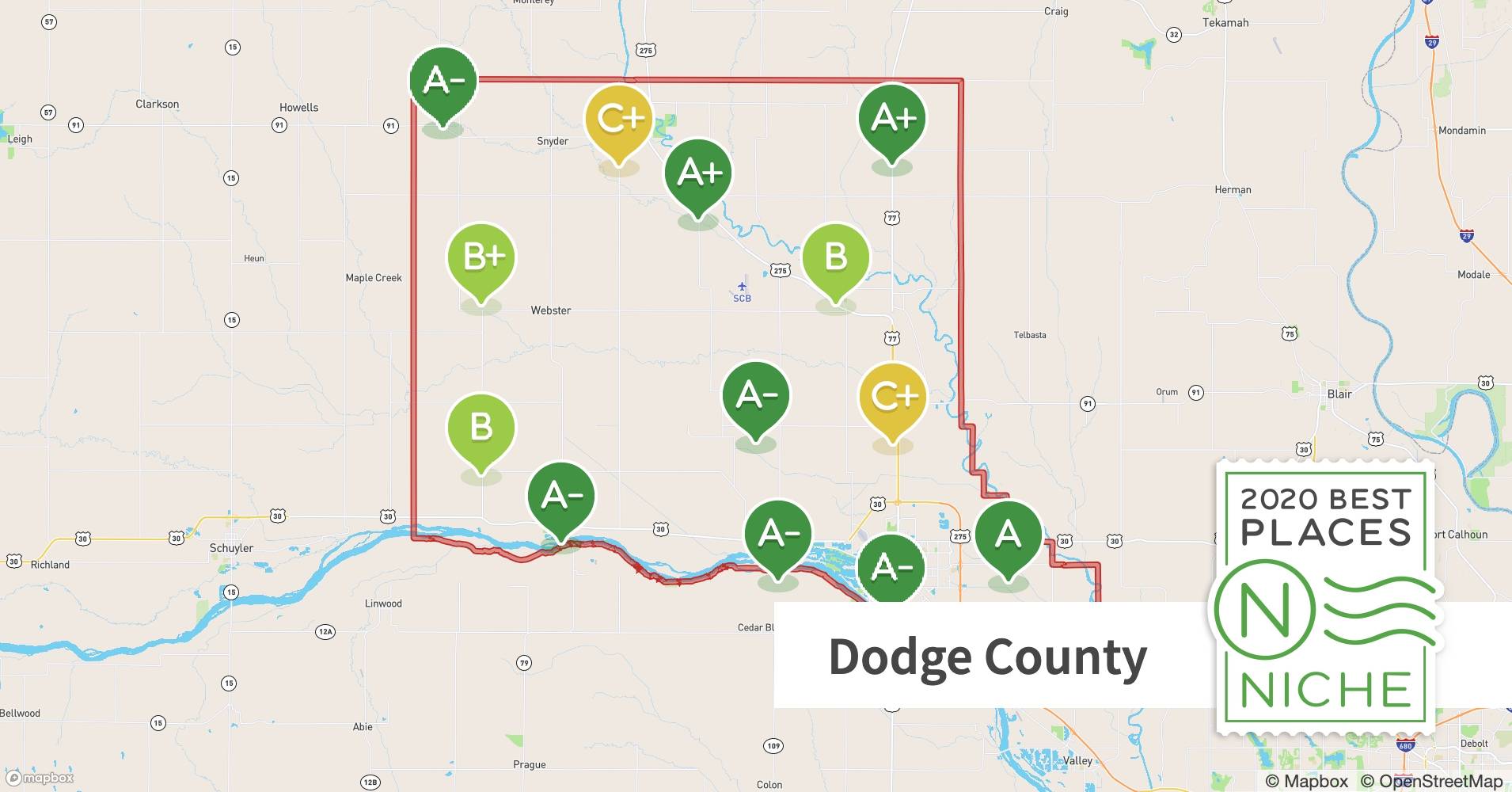 2020 Best Places to Live in Dodge County, NE Niche