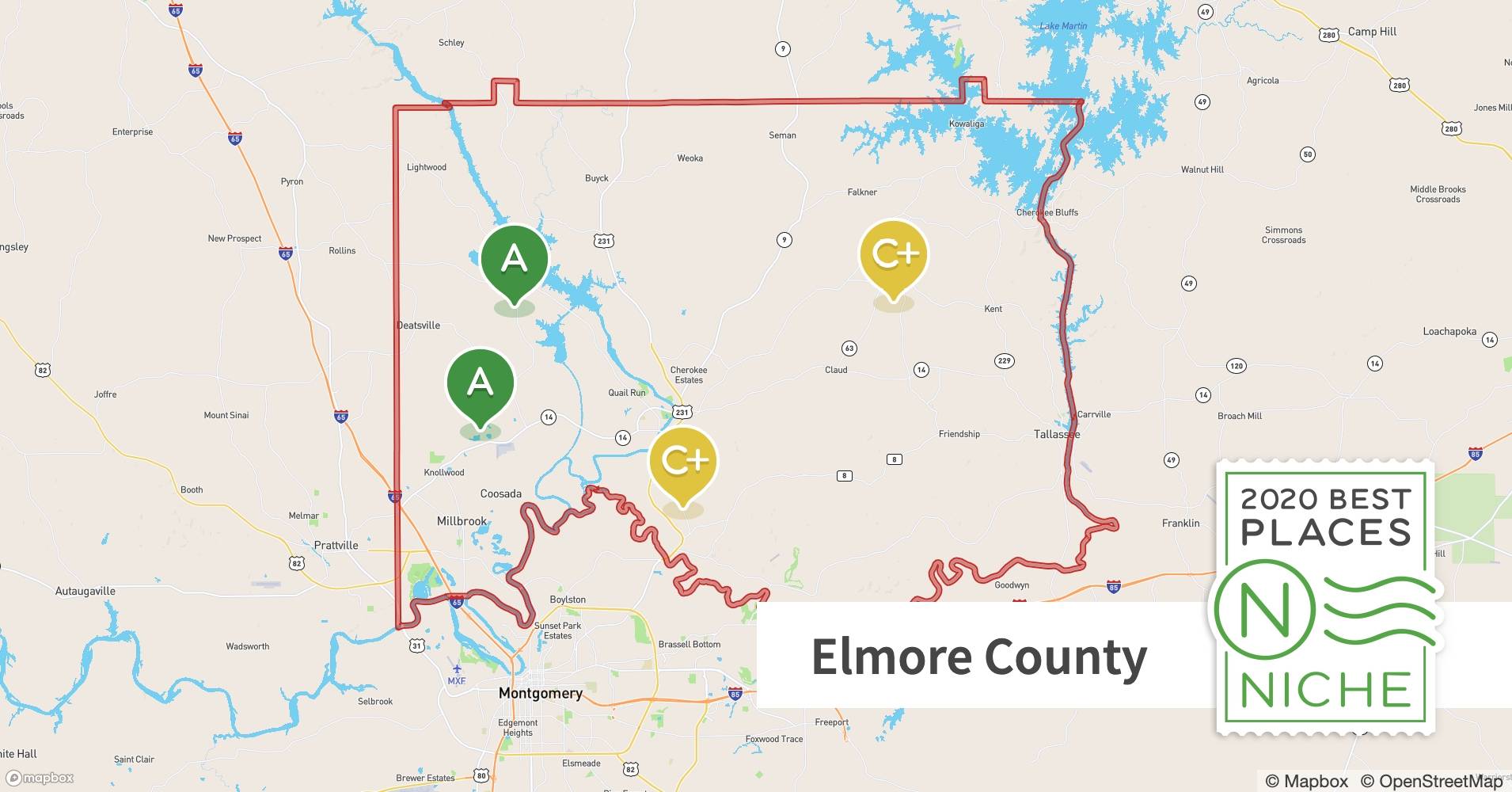 2020 Best Places to Live in Elmore County, AL Niche