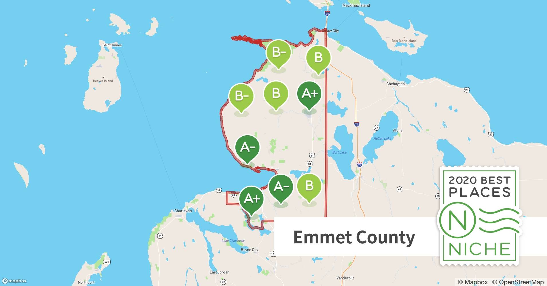 2020 Best Places to Retire in Emmet County, MI Niche