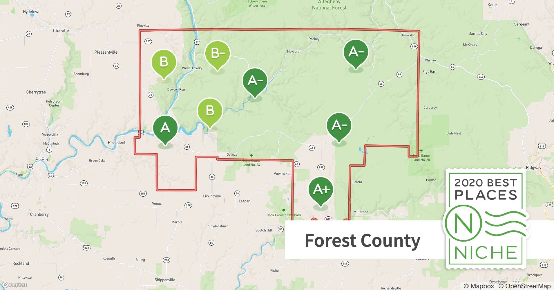 2020 Best Places to Live in Forest County, PA Niche