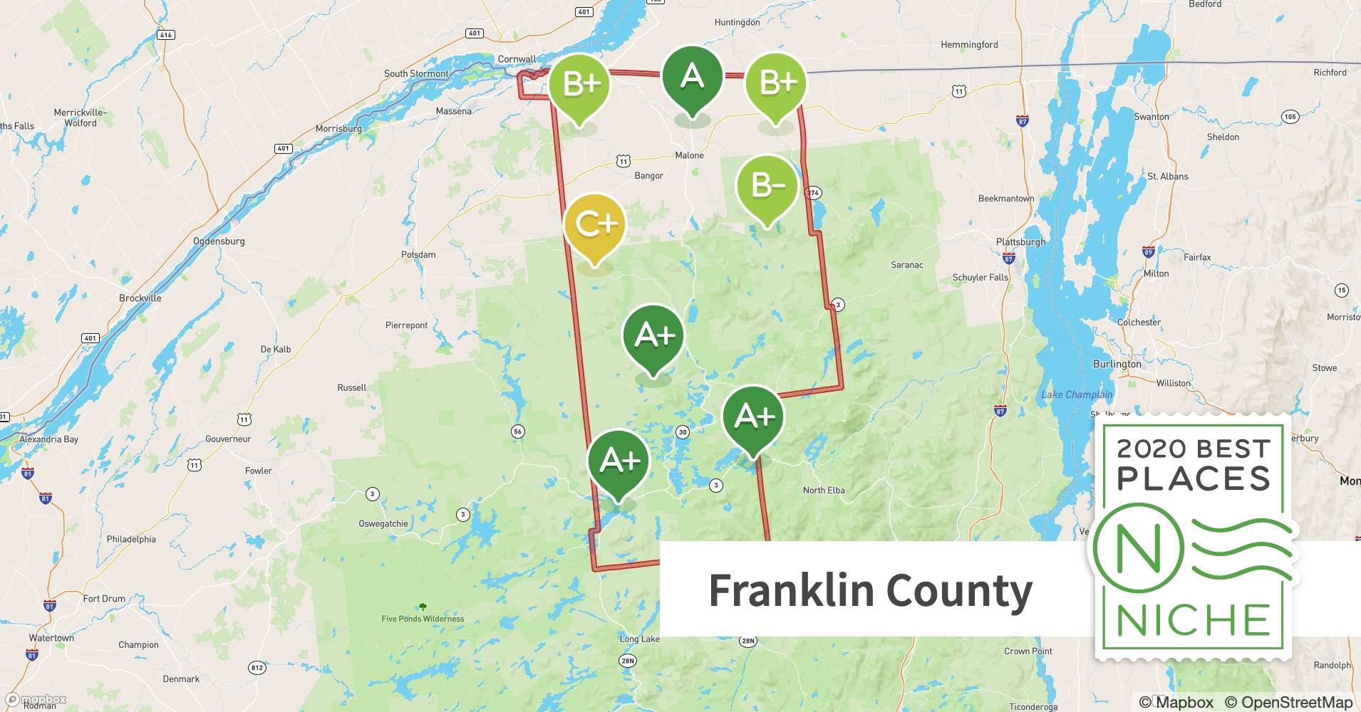 2020 Best Places to Live in Franklin County, NY Niche