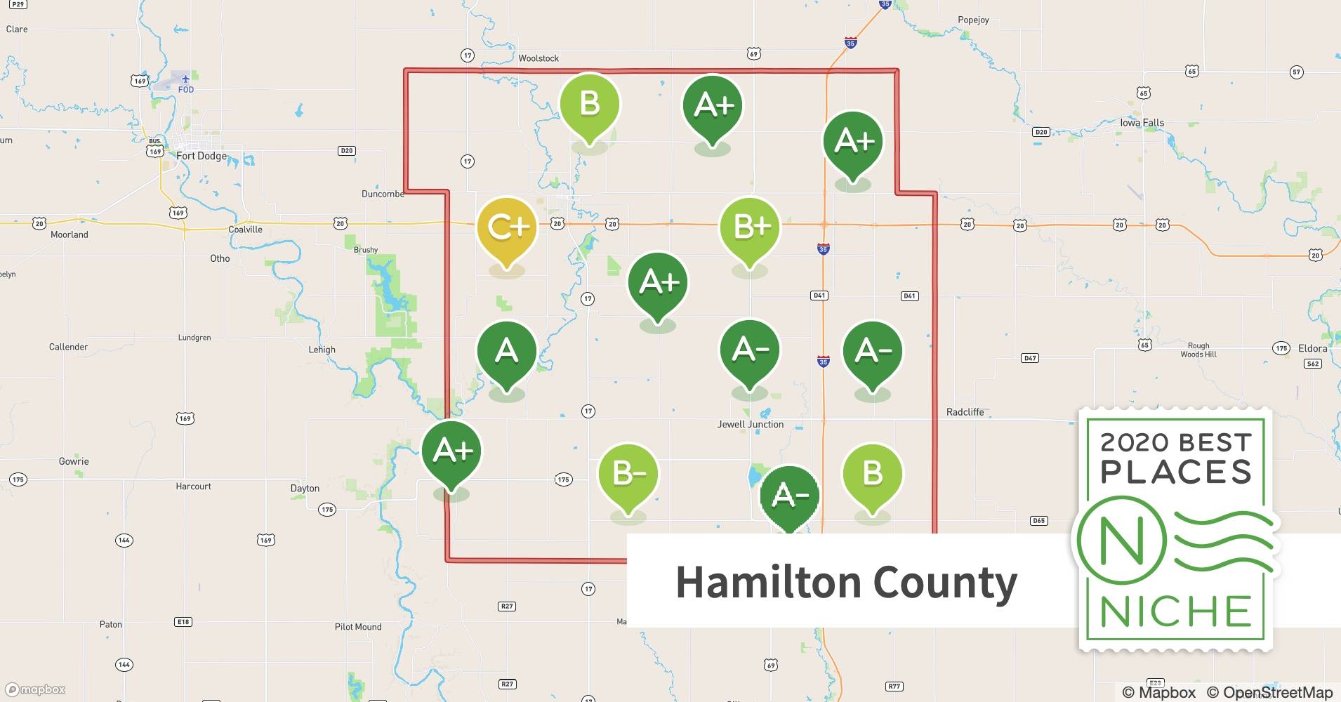 Hamilton County Zip Code Map Map