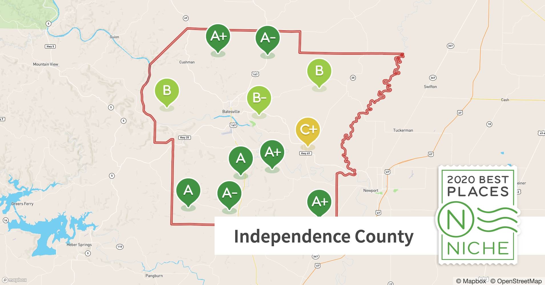 2020 Best Places to Live in Independence County, AR Niche