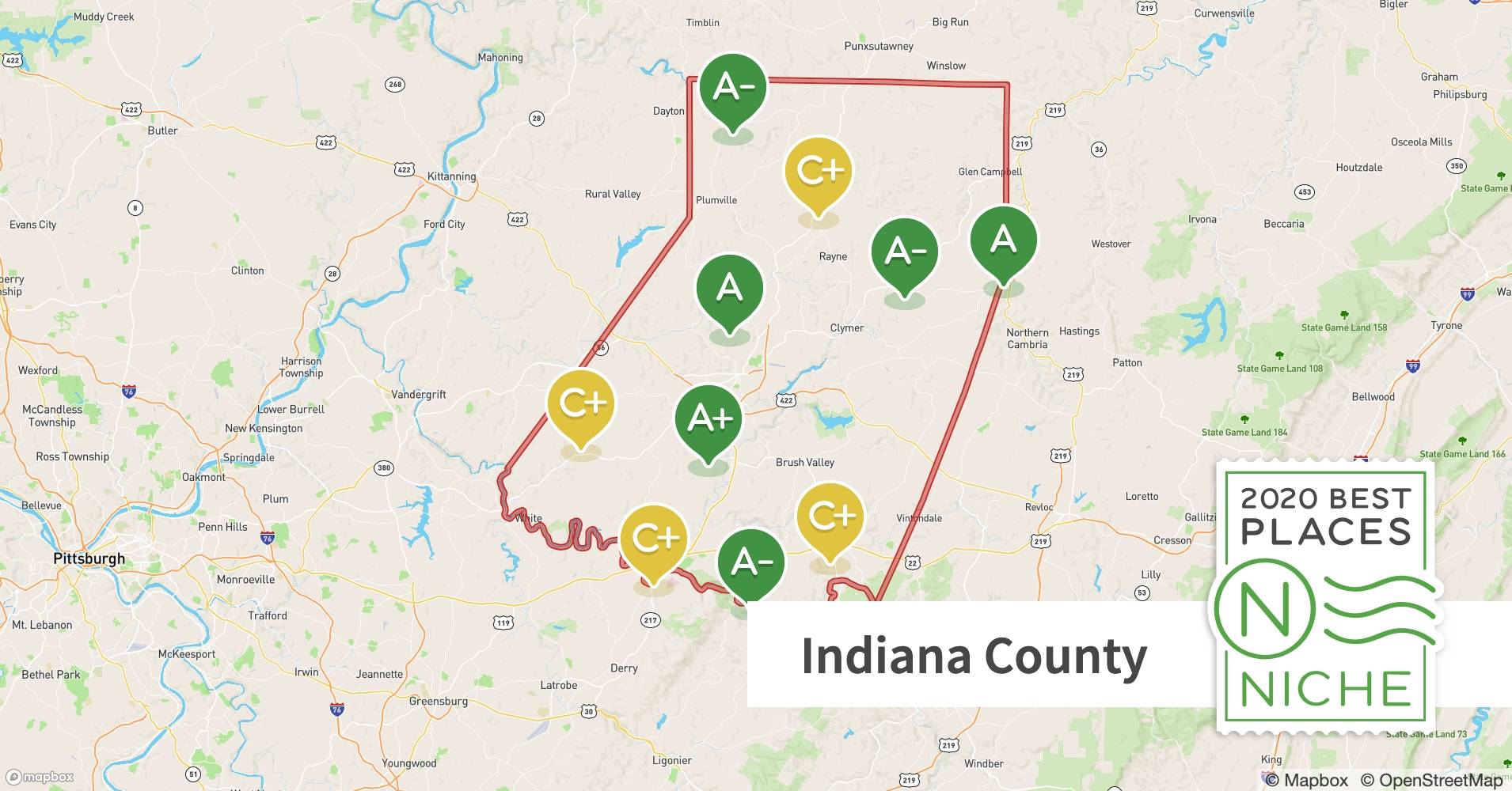 2020 Best Places to Live in Indiana County, PA Niche