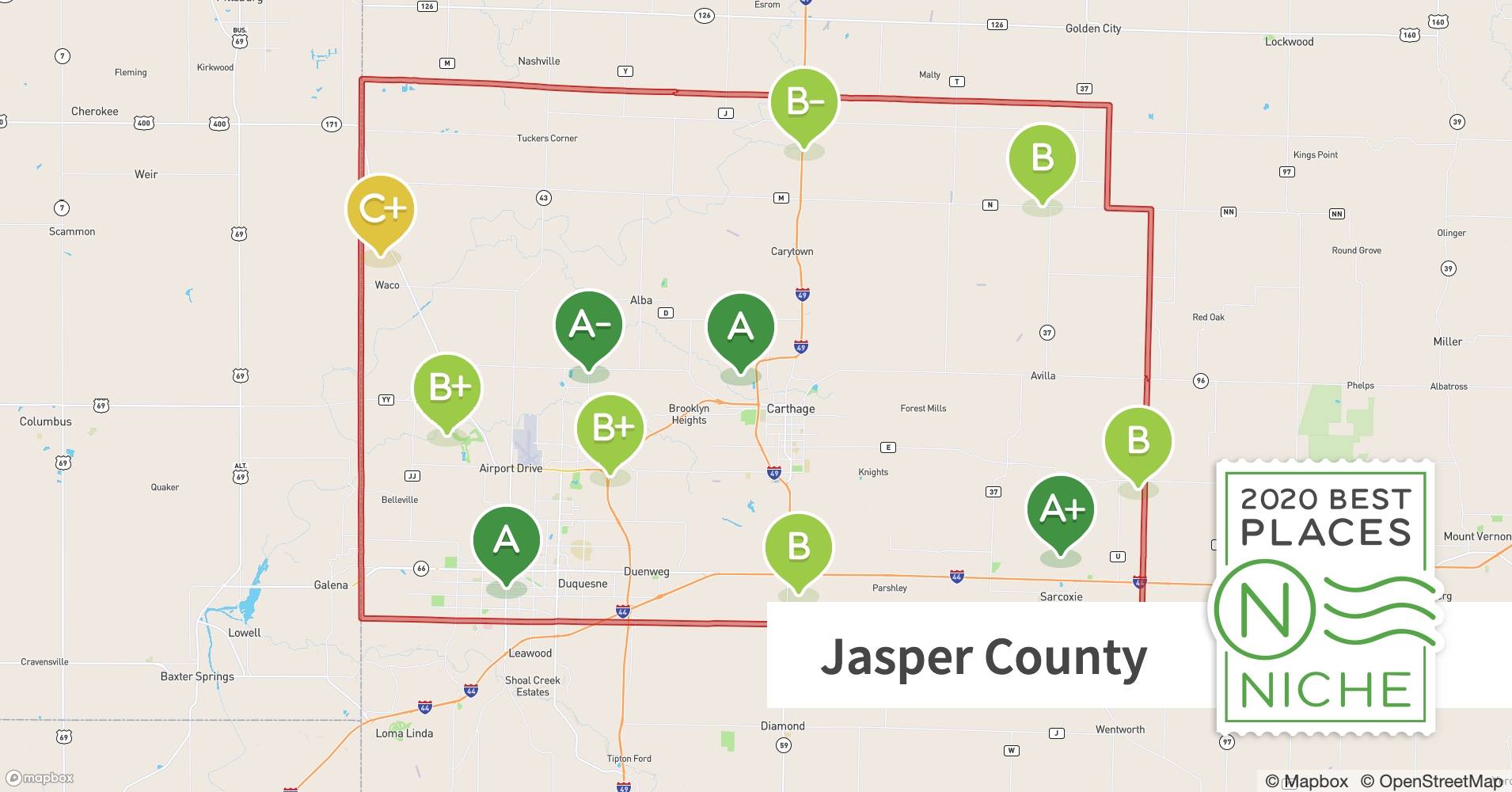 2020 Best Places to Live in Jasper County, MO Niche