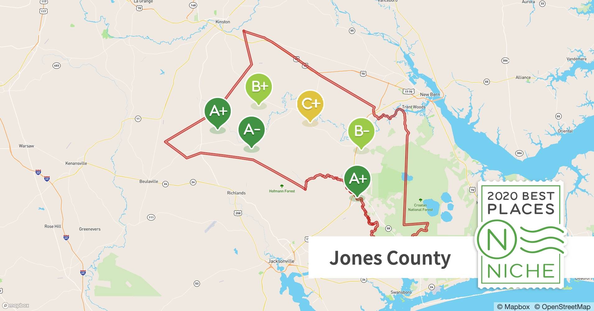 2020 Safe Places to Live in Jones County, NC Niche