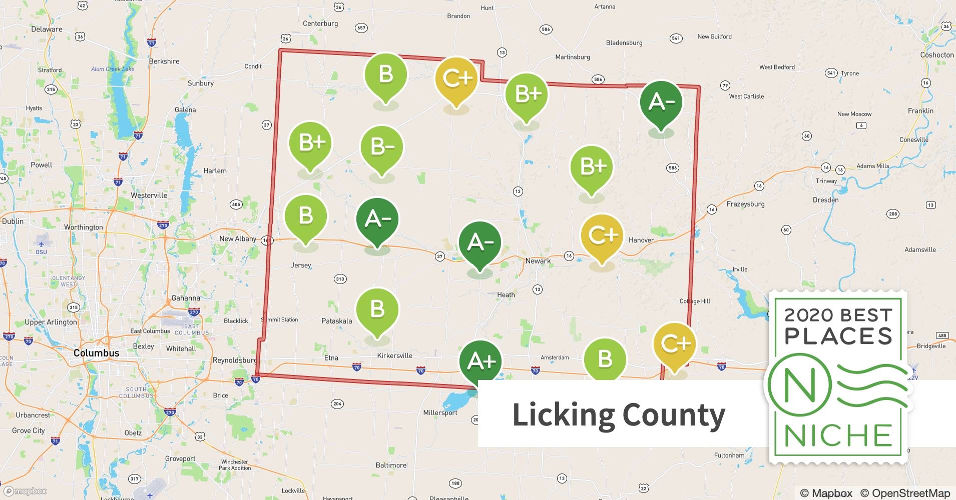 2020 Best Places To Live In Licking County OH Niche