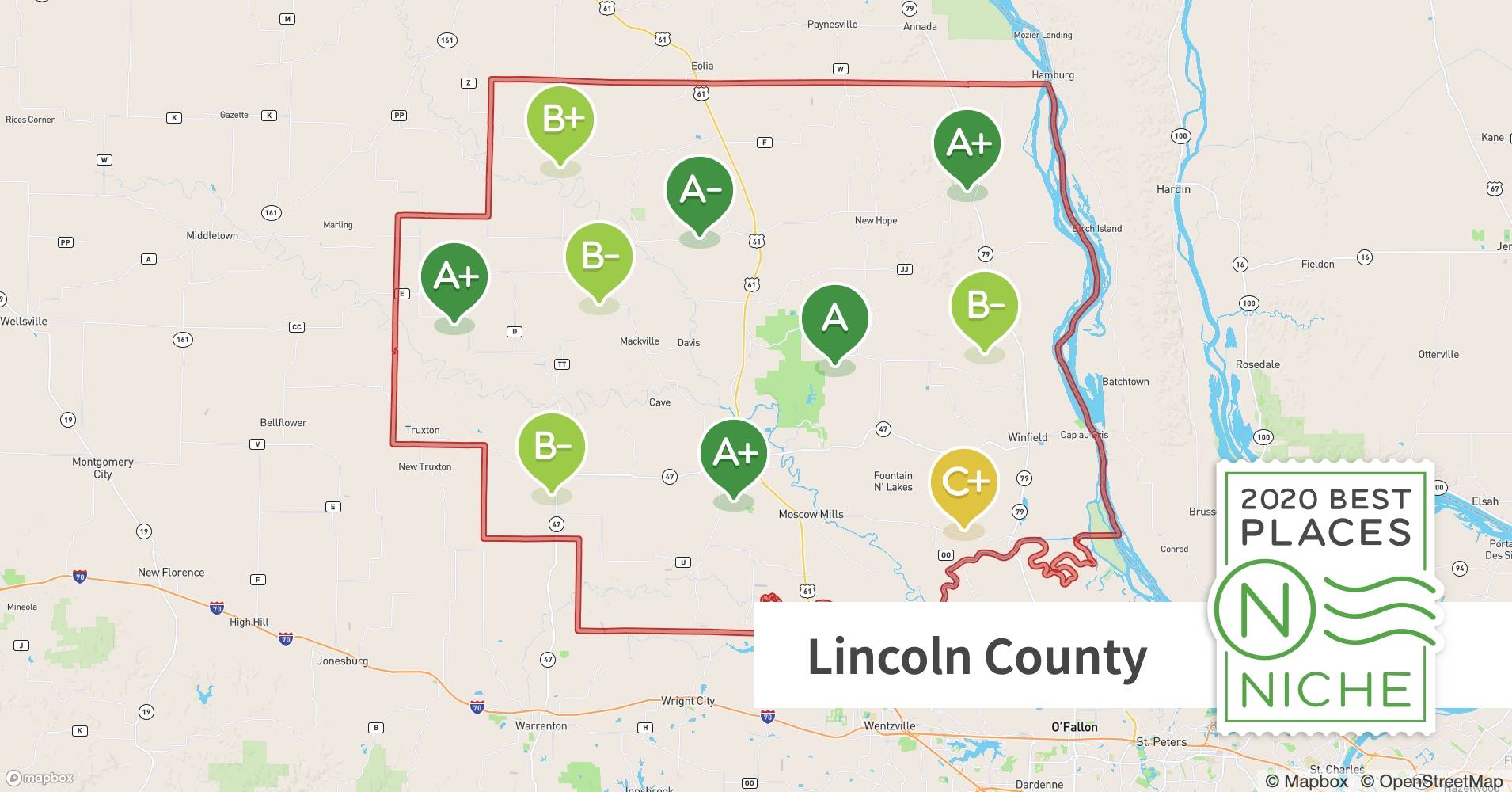 Compare Cost of Living in Lincoln County, MO Niche