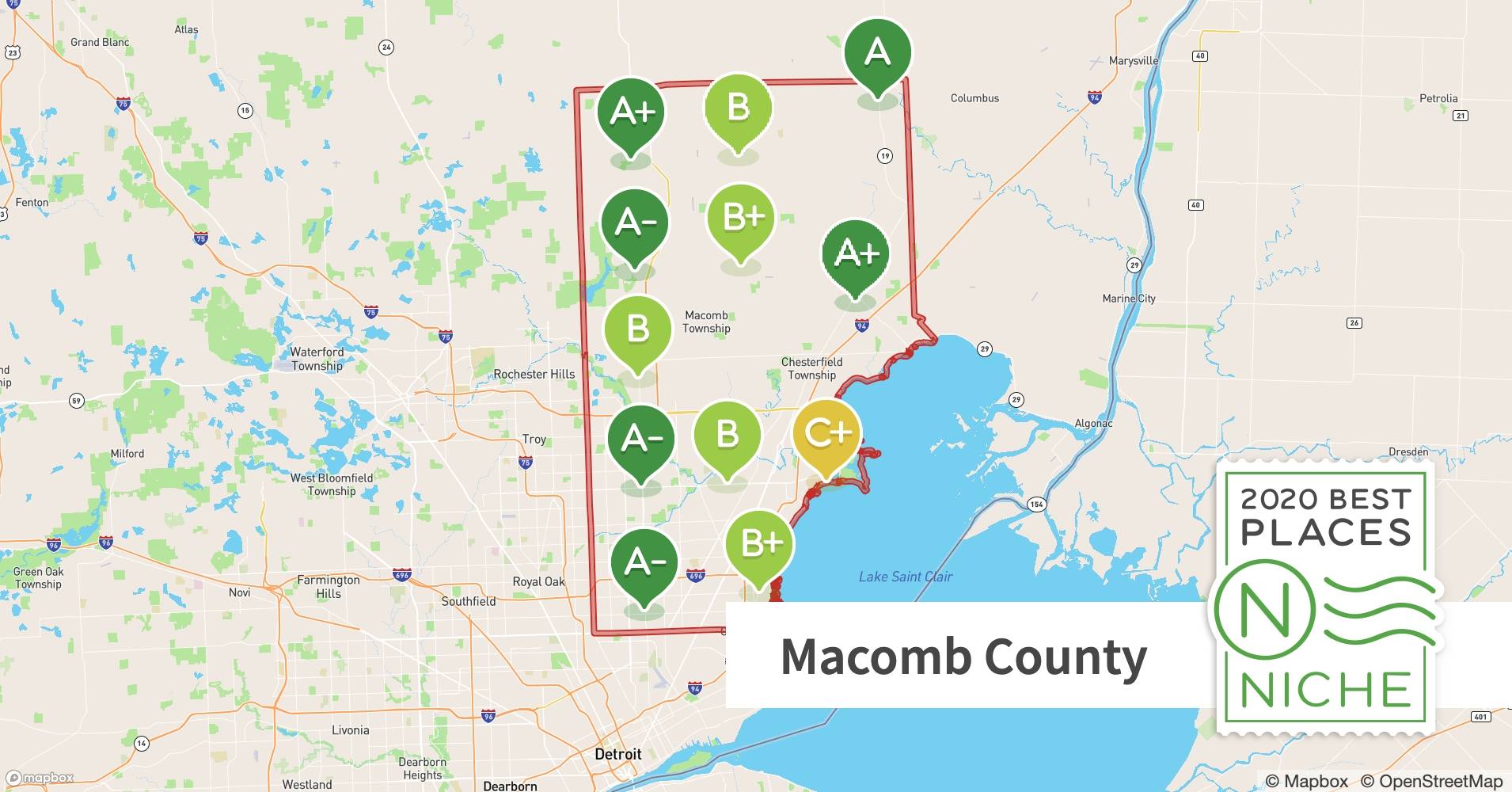 2020 Best Places to Raise a Family in Macomb County MI Niche