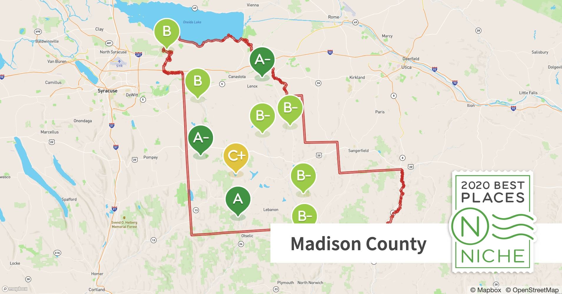 2020 Safe Places to Live in Madison County, NY - Niche 2020 Safe Places to Live in Madison County, NY - Niche