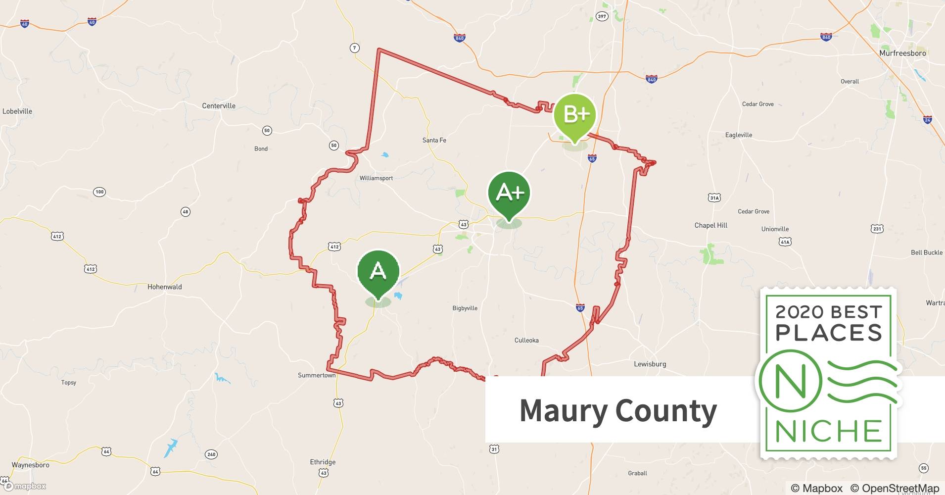 Compare Cost of Living in Maury County, TN Niche