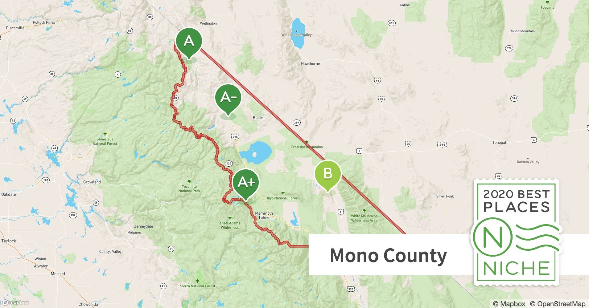 2020 Best Places to Live in Mono County, CA Niche