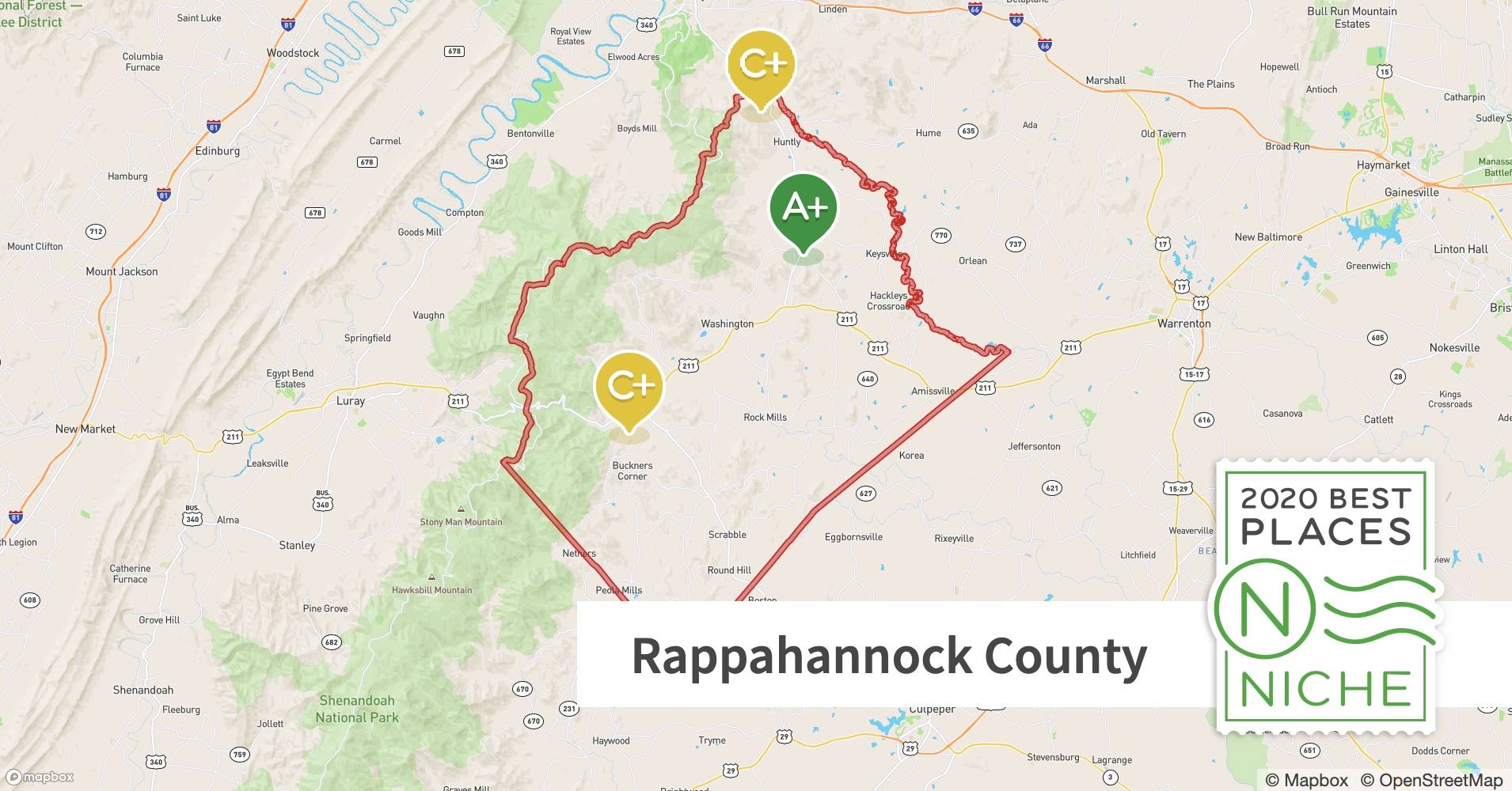 Rappahannock County ZIP Codes with the Best Public Schools - Niche