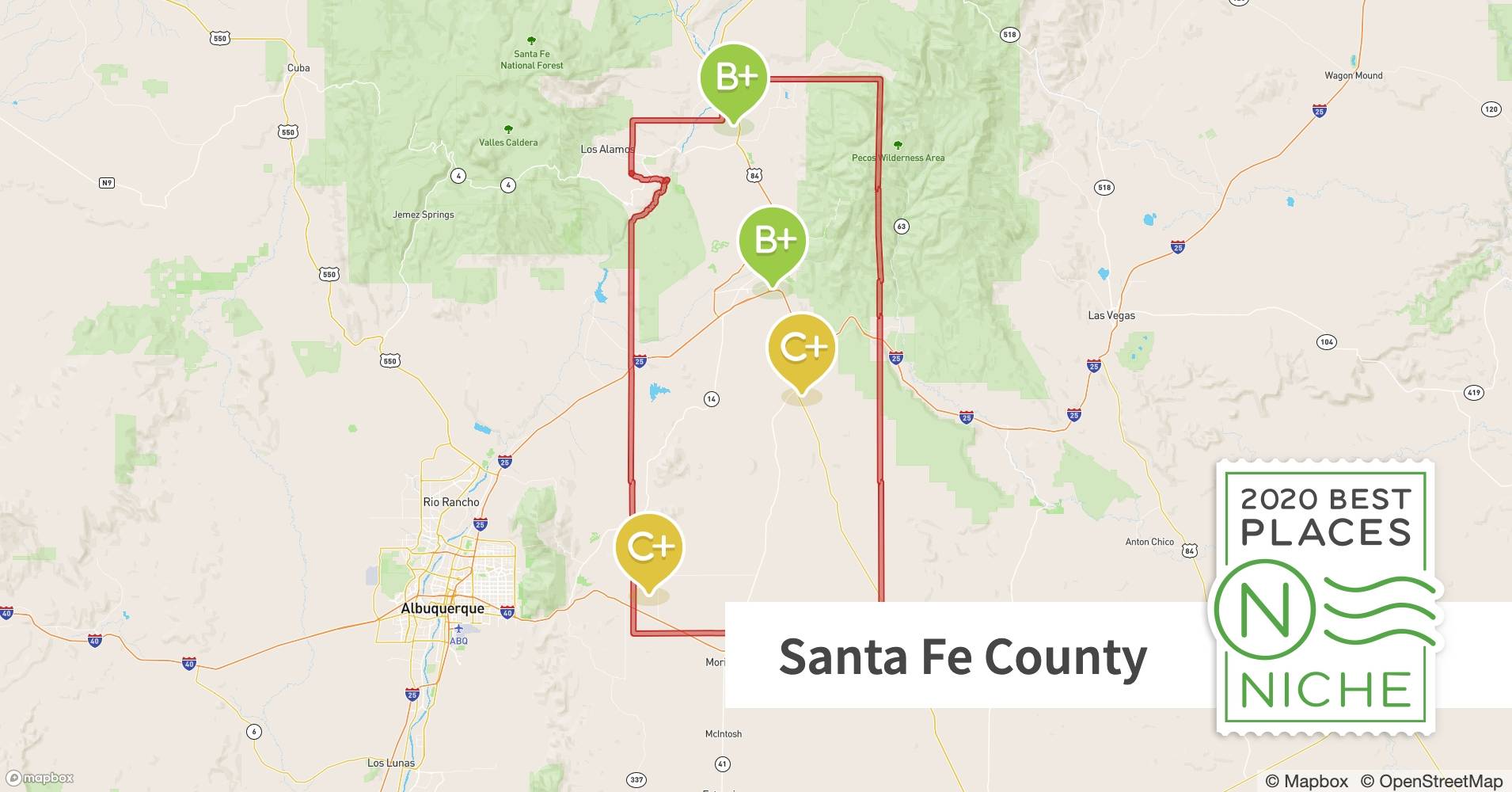 2020 Best ZIP Codes to Buy a House in Santa Fe County, NM Niche