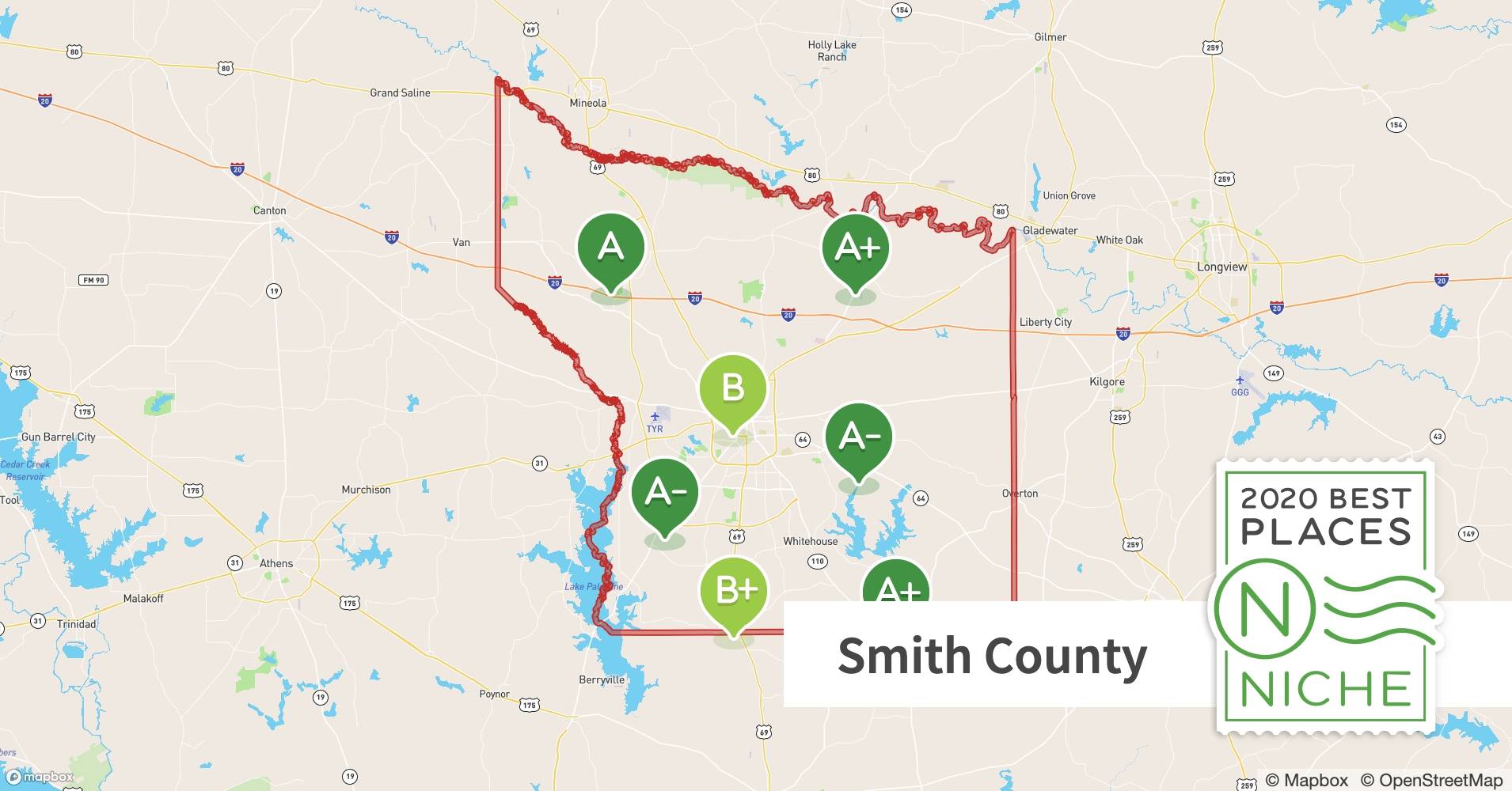2020 Best Places to Retire in Smith County, TX Niche