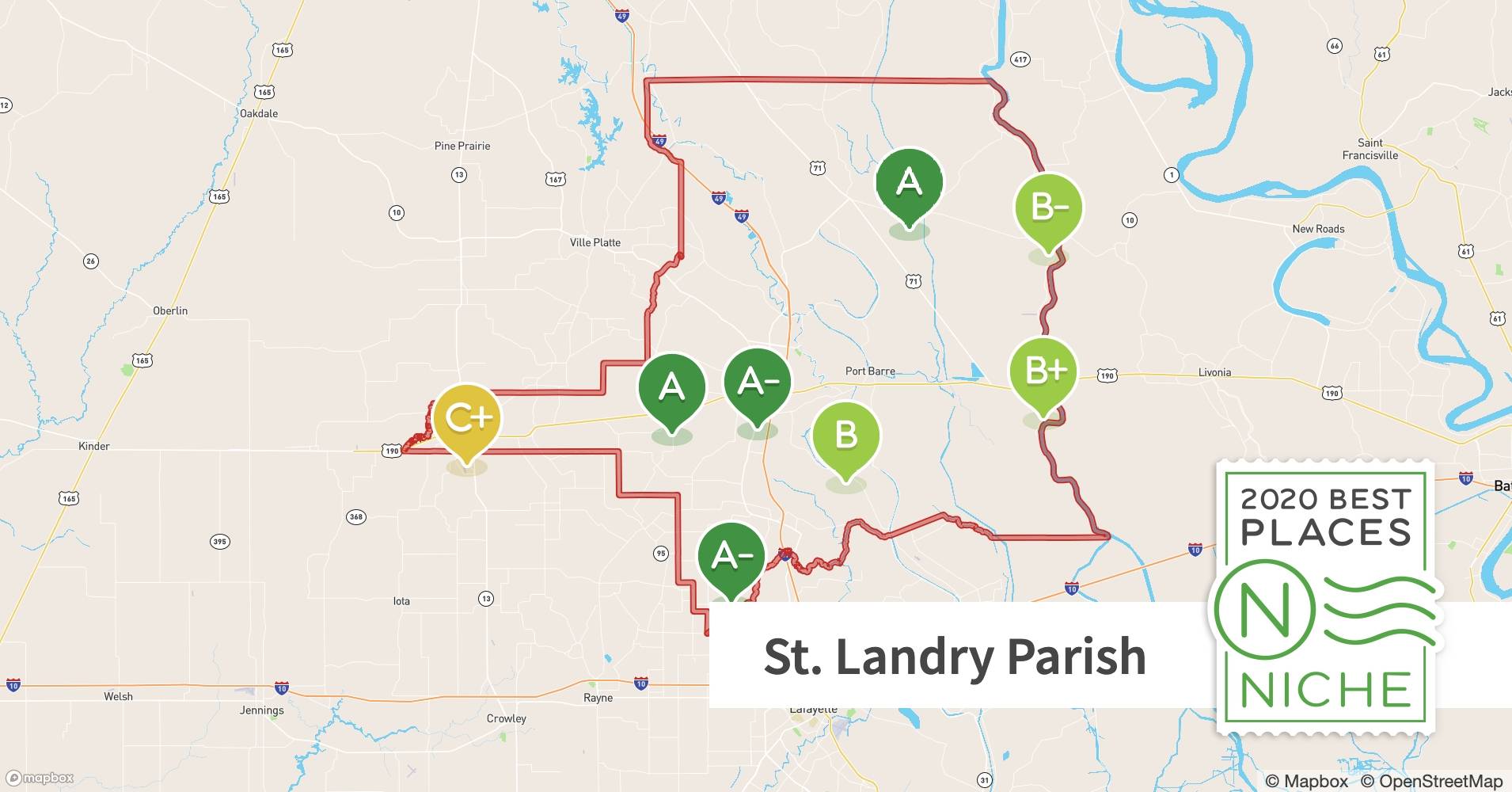 2020 Best Places to Live in St. Landry Parish, LA Niche