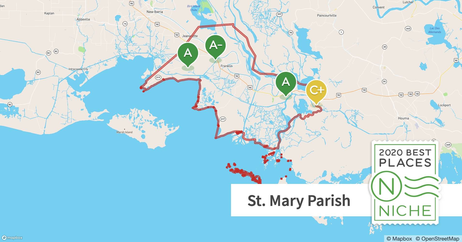 2020 Best Places to Buy a House in St. Mary Parish, LA Niche