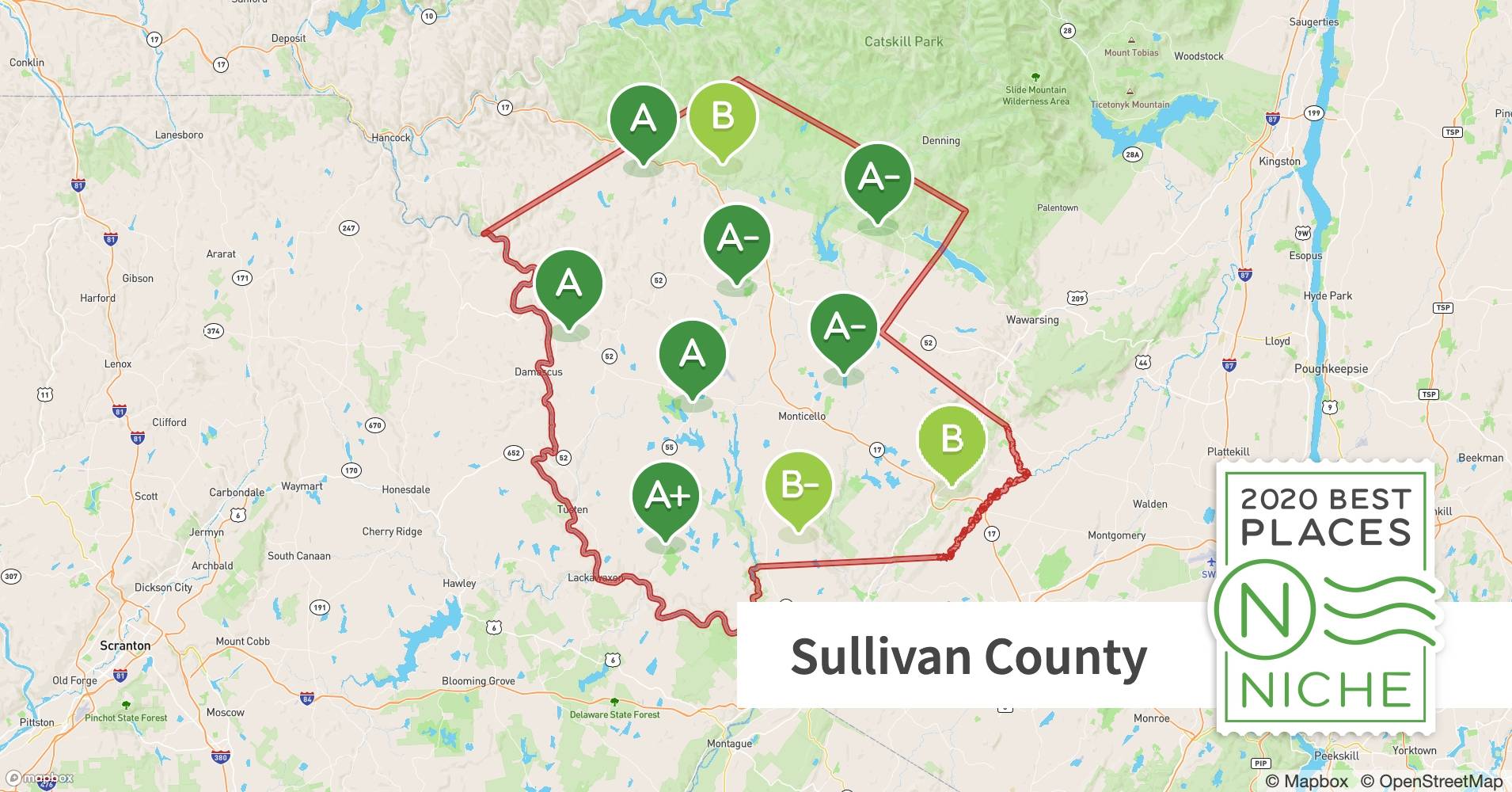 2020 Safe Places to Live in Sullivan County, NY Niche
