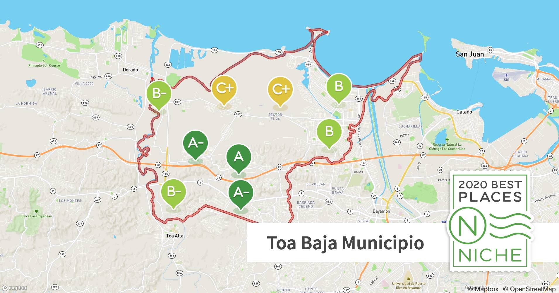 Compare Cost of Living in Toa Baja Municipio, PR Niche