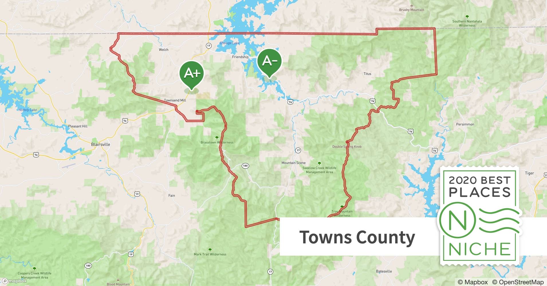 2020 Best Places to Live in Towns County, GA Niche
