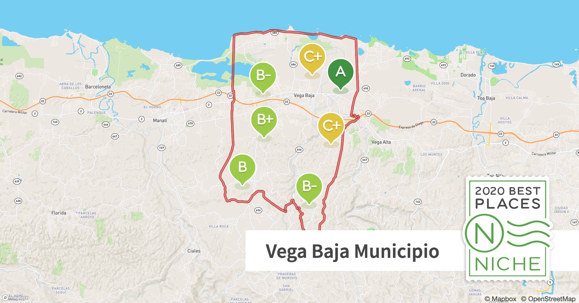 Mapa De Vega Baja