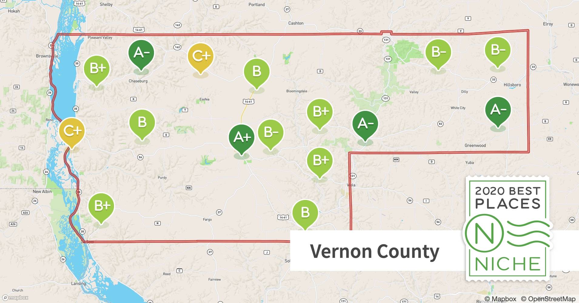 2020 Best Places to Live in Vernon County, WI Niche