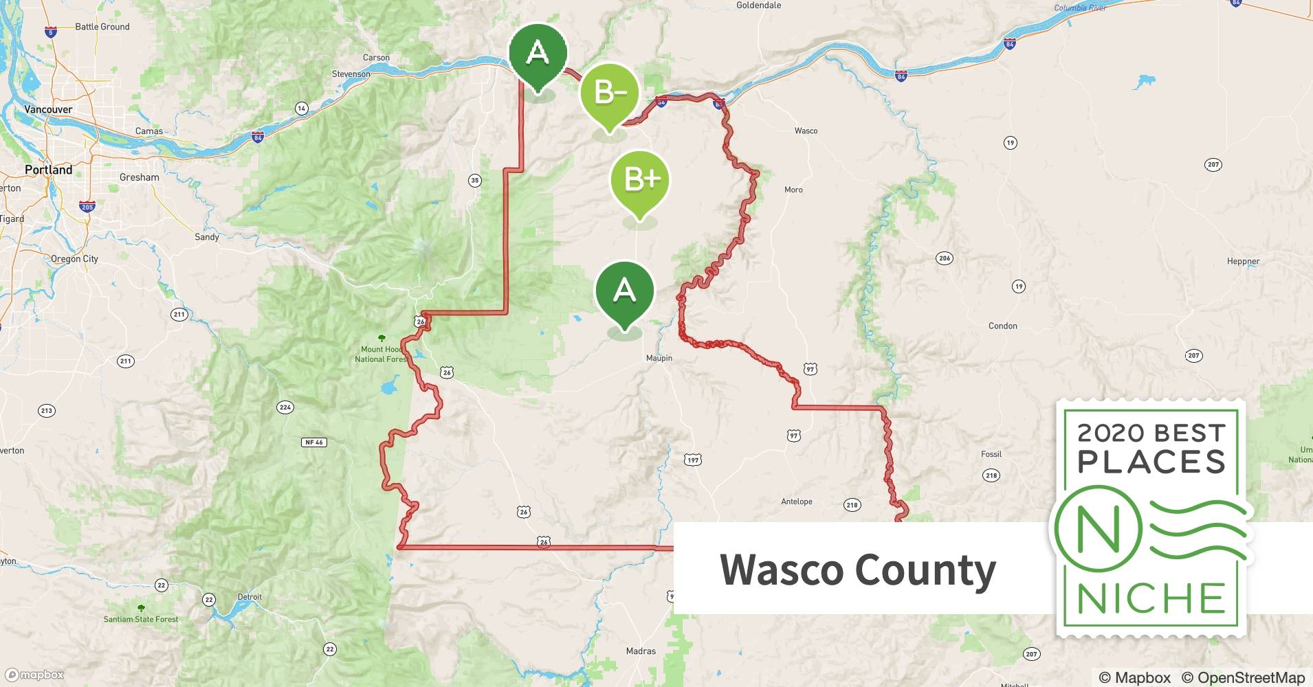 2020 Best Places to Live in Wasco County, OR Niche