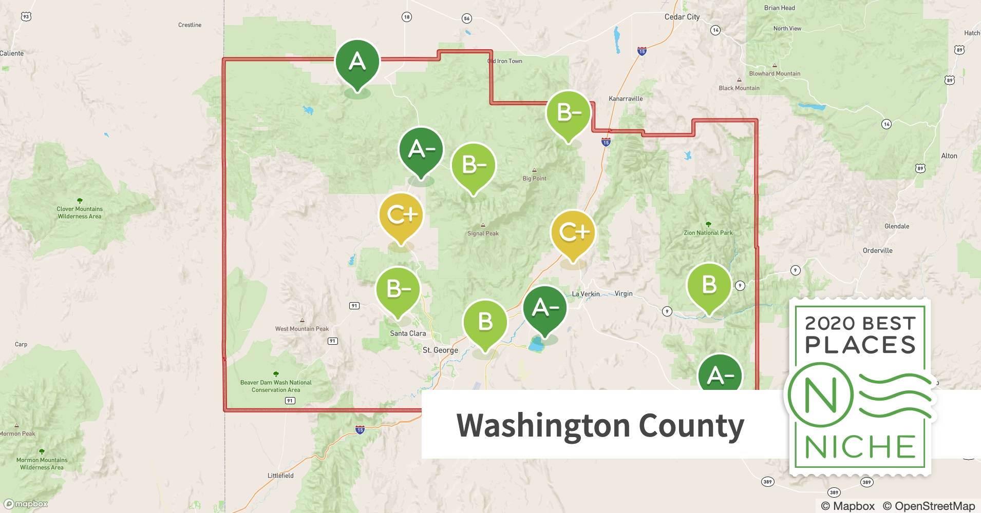 2020 Best Places to Live in Washington County, UT Niche