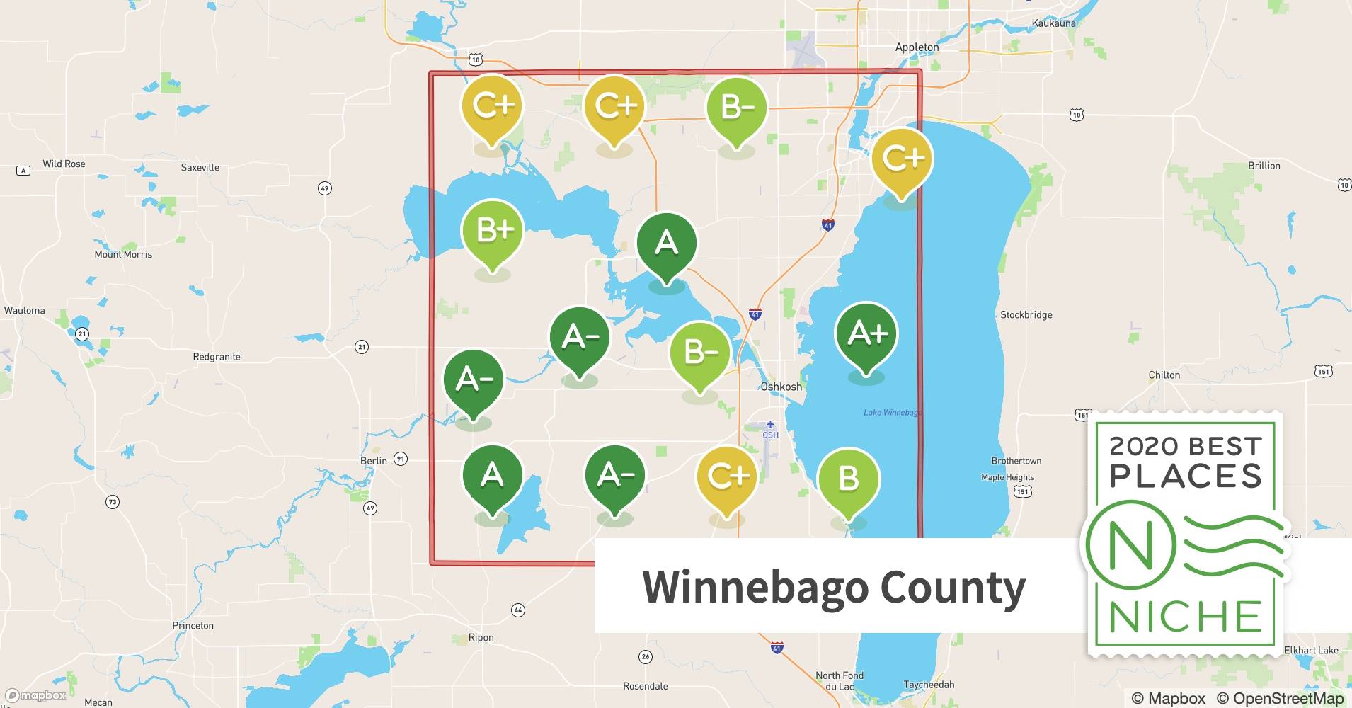 2020 Best Places to Live in Winnebago County, WI Niche