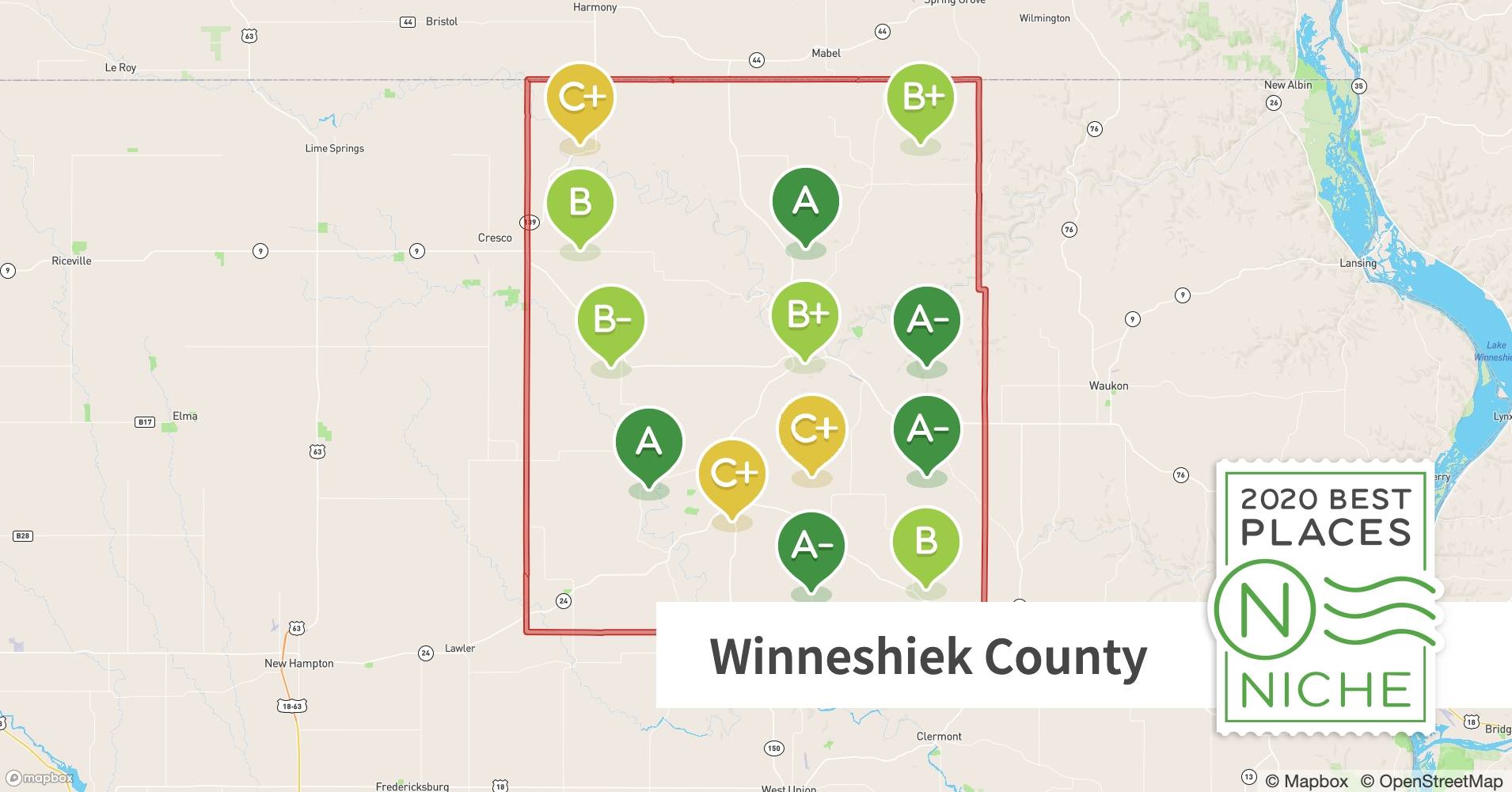 2020 Best Places to Live in Winneshiek County, IA Niche